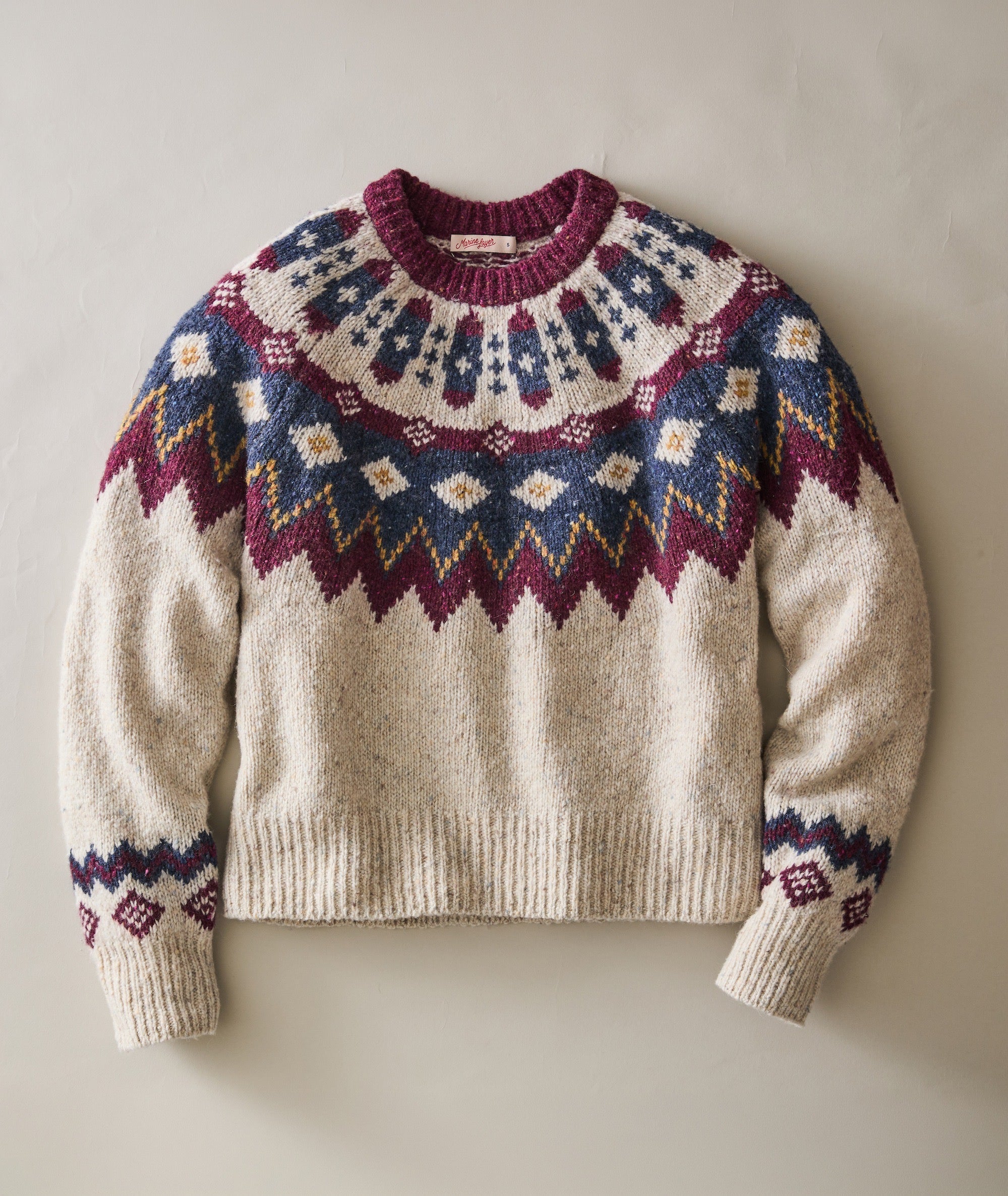 Donegal Fair Isle Sweater