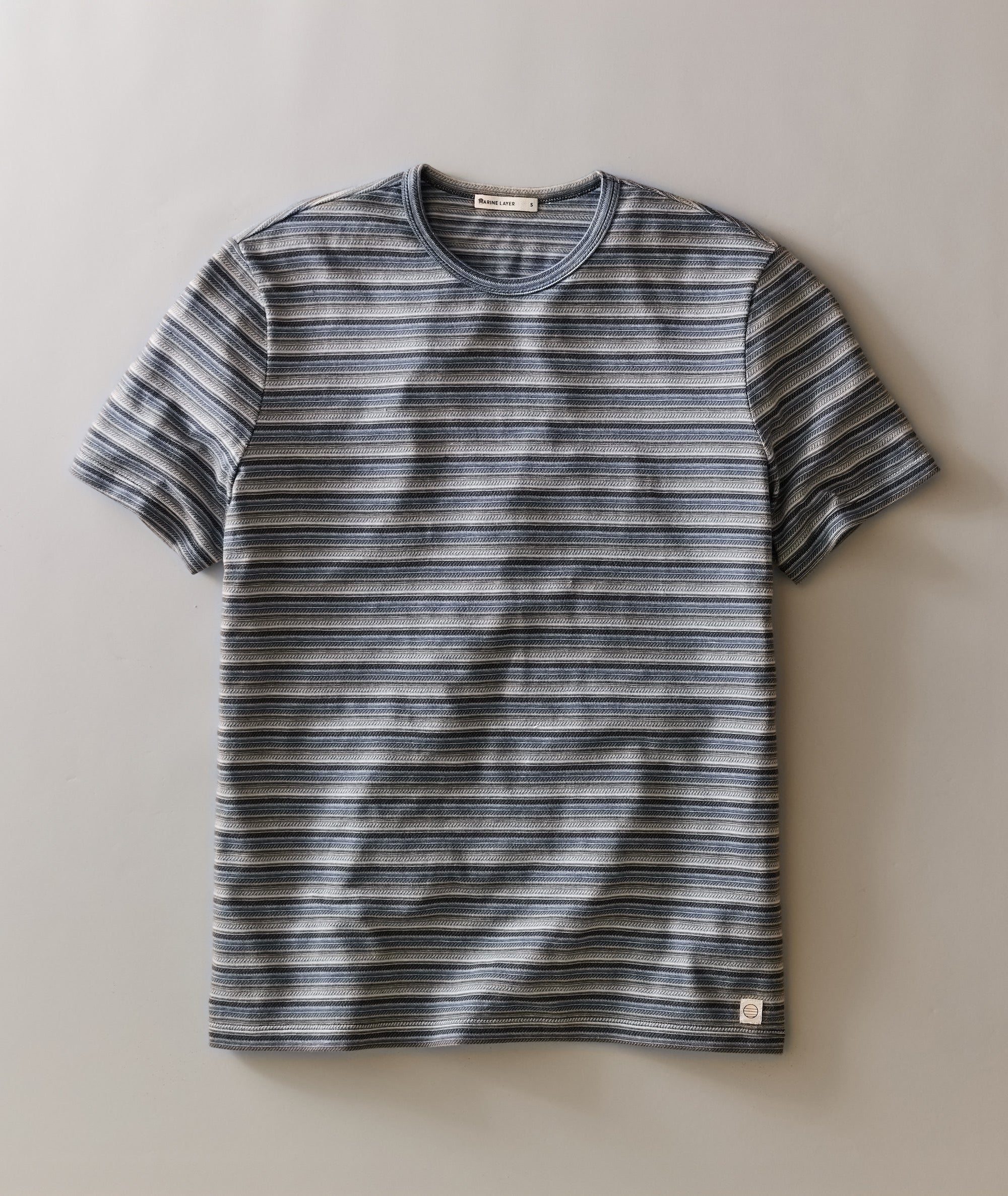 Signature Jacquard Crew Tee