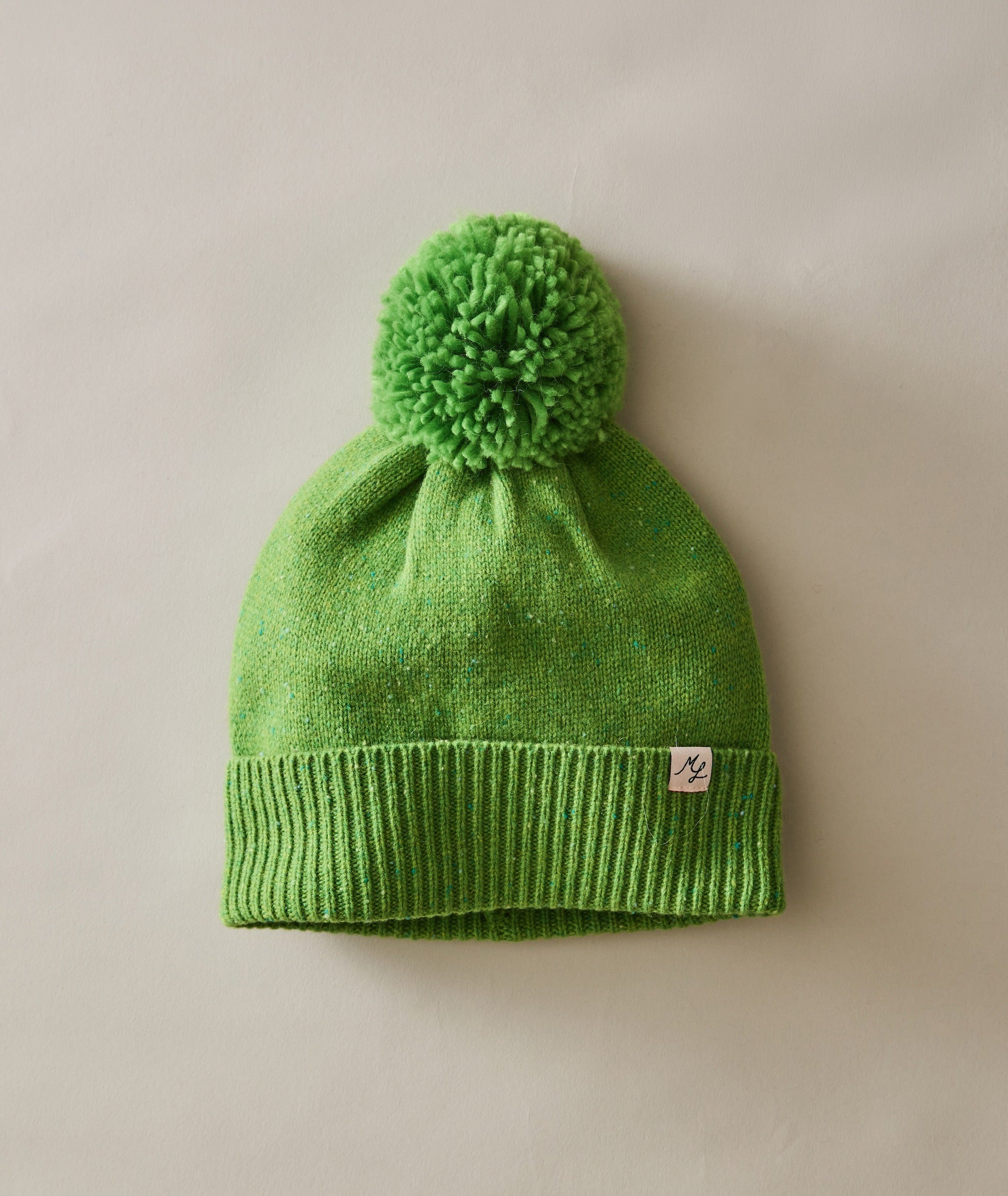 Coastal Merino Pom Beanie