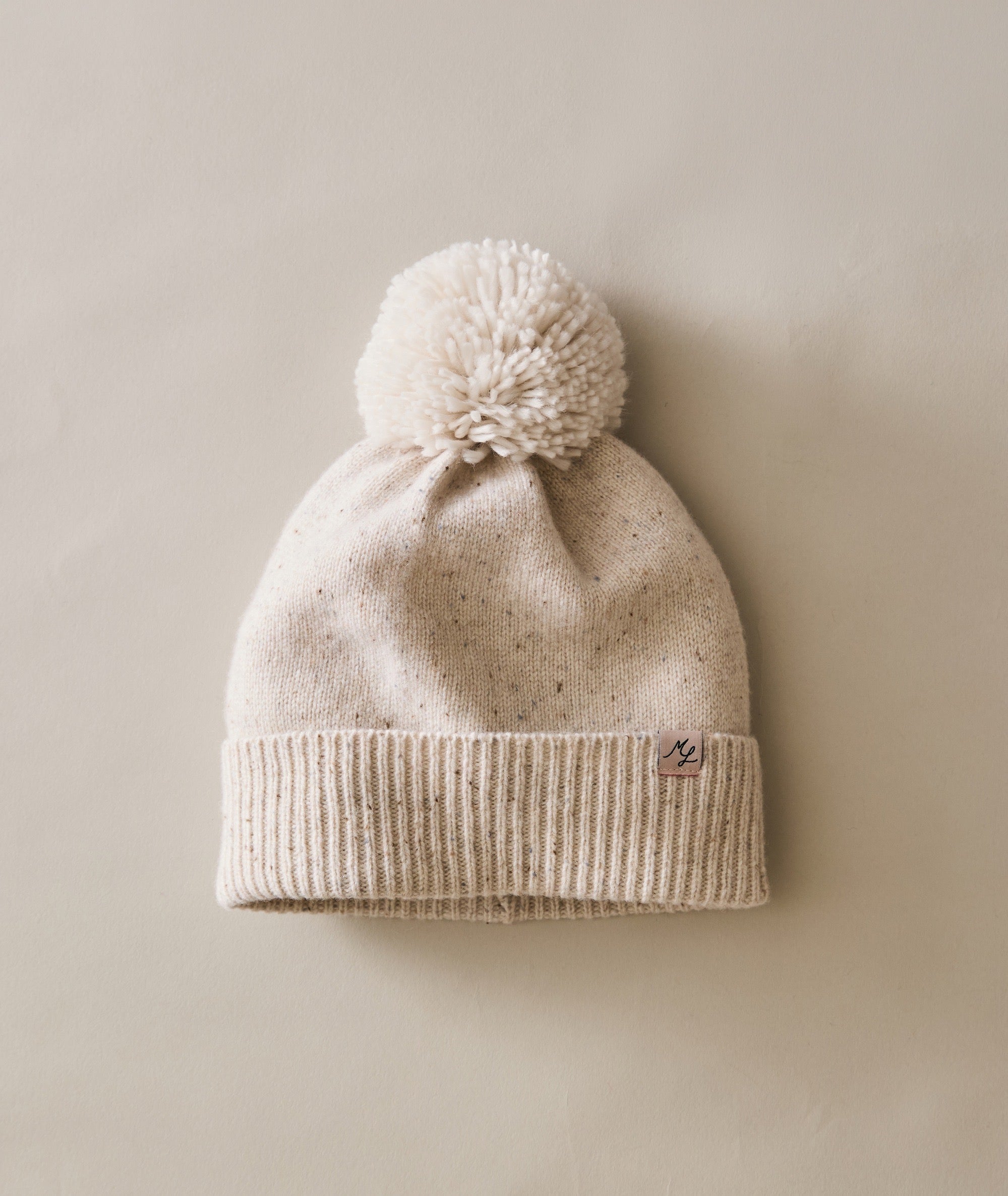 Coastal Merino Pom Beanie